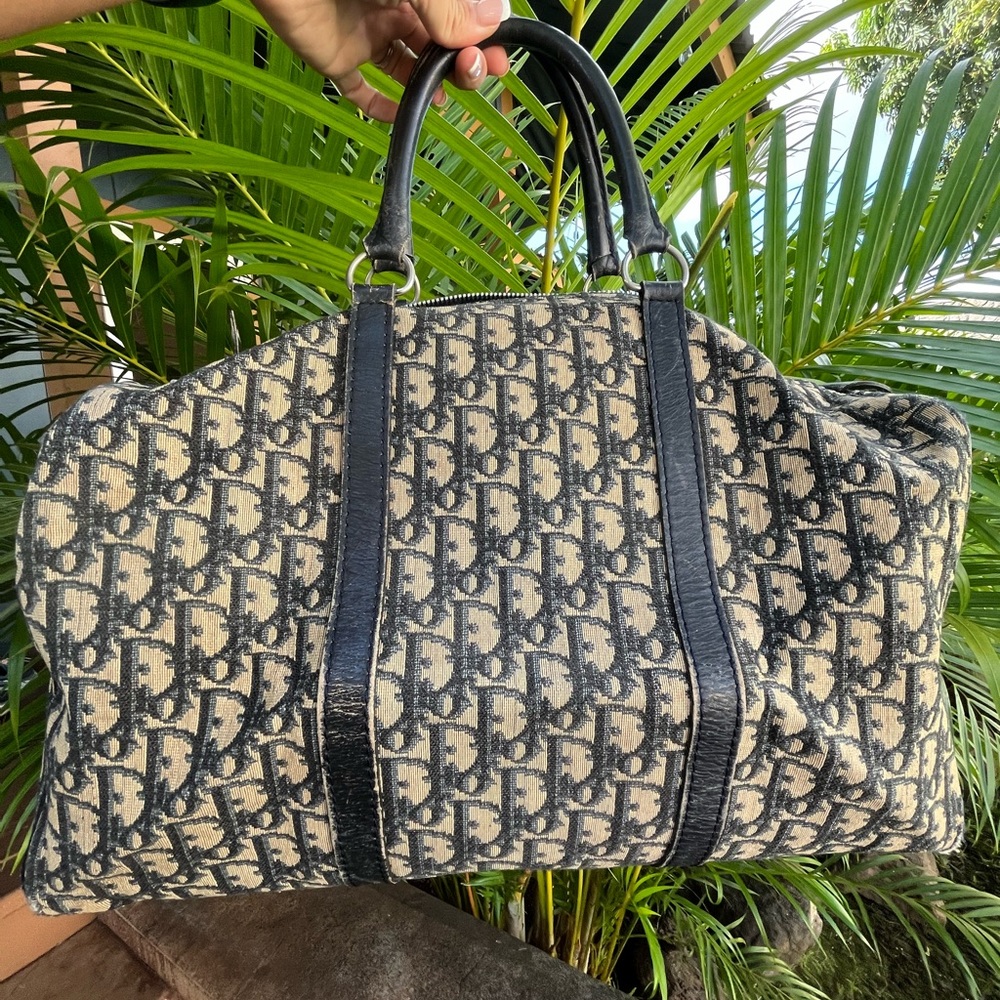 Christian Dior Trotter Boston Bag - Preloved